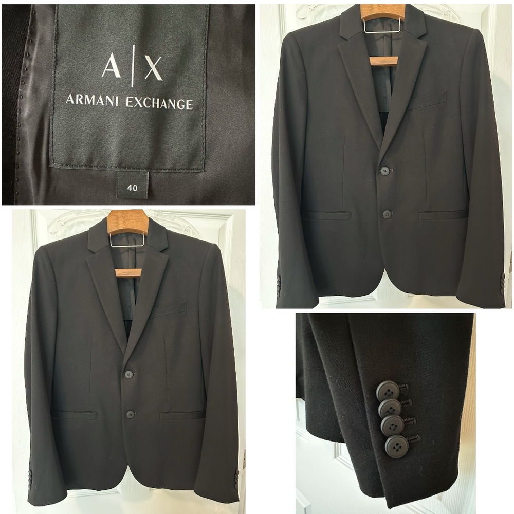 Armani Exchange Men’s Blazer – Sleek & Modern